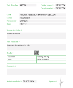 Tesamorelin